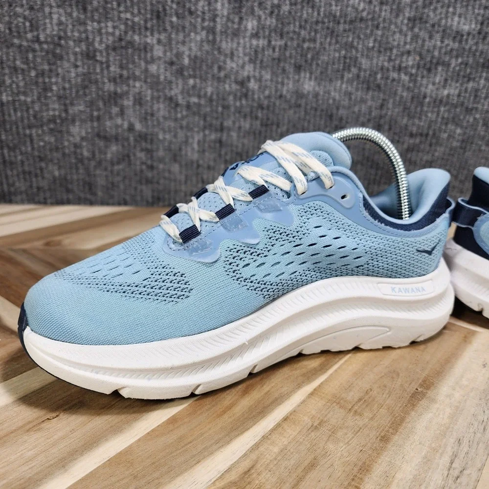 Hoka One One Kawana 2 Drizzle Blue White Sneakers Women's 7.5B Shoes 1147913